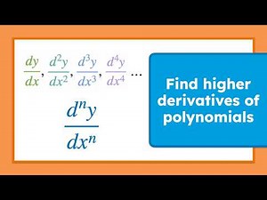 Master Higher Derivatives in Minutes: Second, Third & Fourth Derivative Examples