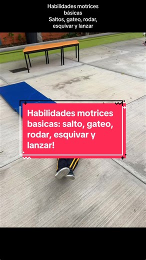 Circuito de Habilidades Motrices para Primer Grado