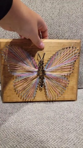 Butterfly String Art - Etsy