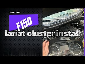 F150 lariat cluster install and forscan programming