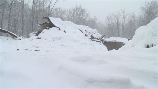 Camden struggles with relentless snow as salt shed collapses