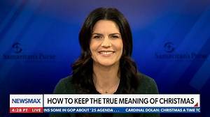 Take a minute to listen to my daughter Cissie Graham Lynch share with Krysia Lenzo and John Burnett on NEWSMAX what Christmas is all about. Share this message with your friends this Christmas! | Franklin Graham