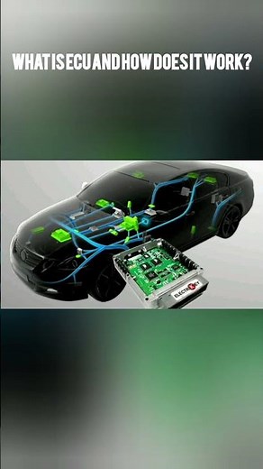 What is ECU and how does it work? #carsensor #engineeering #automobile #mechanic #car
