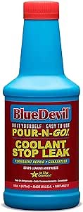 BlueDevil Coolant Stop Leak – 16 oz | Seals Leaks in Radiators, Heater Cores & Freeze Plugs | Safe for Gas & Diesel Engines