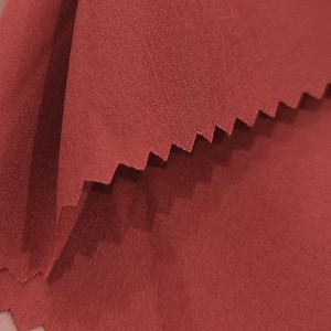 [Hot Item] High Quality 87% Polyester 13% Spandex 4 Way Stretch Wine Red Fabric for Jacket