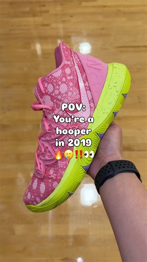 David Giongco | Kyrie “Spongebob” collab. Who played in these? 🔥🥵 #basketball #shoes | Instagram