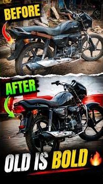 old to new splendor modification 😍 !! splendor modified !! modified splendor