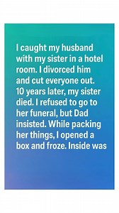 “The Secrets Inside This Box Taught Me How to Forgive — Against All Odds” Full story in the first comment | Life Story