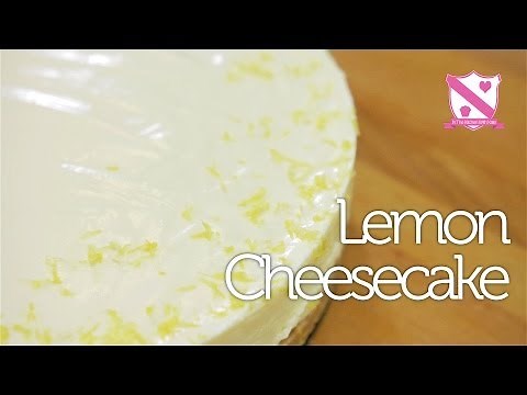 'No-bake' Lemon Cheesecake - In The Kitchen With Kate