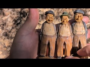 Let me whittle a charmingly relaxing woodcarving figurine for you