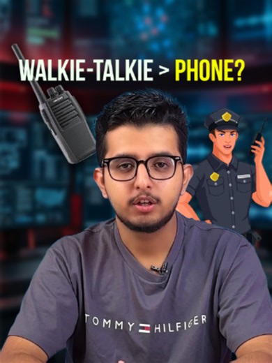 The Shocking Reason Traffic Police Still Rely on Walkie-Talkies over 5G Smartphones! 🚔📡🚀 No cell towers, no network bars, zero waiting time. ⚡ Walkie-talkies use direct radio waves and instant push-to-talk features to connect entire teams instantly. Check out the full video to see the hidden tech behind advanced digital trunked networks! 🧠⚙️ #TechHacks #PoliceSecrets #Motorola #WalkieTalkie #RishavExplains #GadgetFacts #FYP