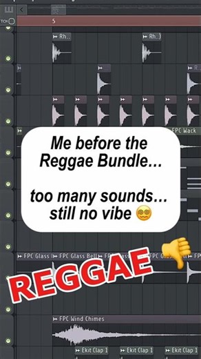 Before vs After Using This Reggae Bundle.. Royalty Free Reggae Drum Kit.