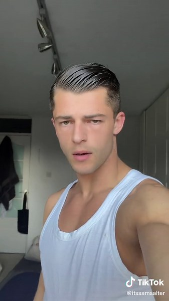 Showcasing a Muscular Physique in a Casual Setting