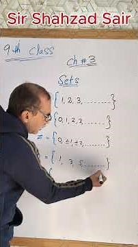 Video 1 Chapter 3 Class 9 Math #maths