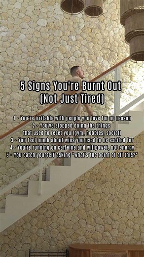 5 Hidden Signs You're BURNT OUT (Not Just Tired)