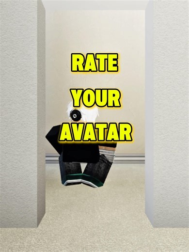 rate your avatar #roblox #shorts
