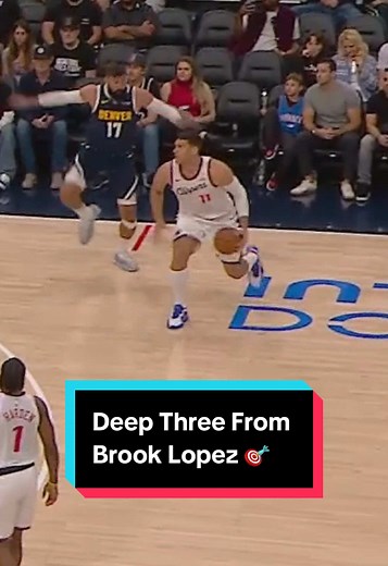 Brook Lopez's Impressive Deep Three-Pointer