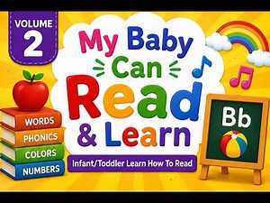 Your Baby Can Learn | Your Baby Can Read English Volume 1 | ABC's | 123's