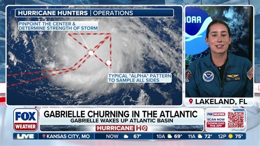 7.9K views · 57 reactions | Sofia de Solo, flight director at the NOAA Aircraft Operations Center, spoke about how NOAA's Hurricane Hunter aircraft collect data to help improved hurricane forecasts. | FOX Weather | Facebook