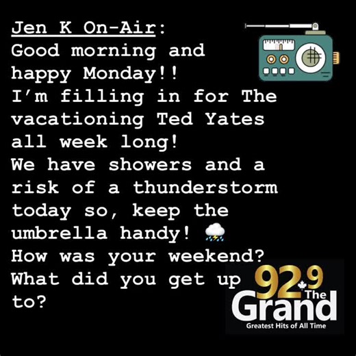Listen live: 929thegrand.fm | 92.9 The Grand