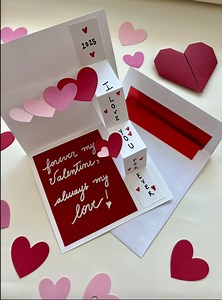 Ready to get crafty?  Here’s a simple pop-up card tutorial to pair perfectly with our White with Red Foil Interior (6x6”) envelope. Make your message extra special! ❤️✂️ #DIYCrafts #PopUpCard #EnvelopeIdeas #CraftingFun | Envelopes.com | Facebook