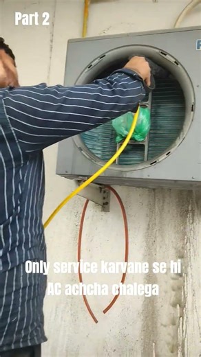 Panasonic Split AC Deep Cleaning 🧼 | Cooling Fix & Gas Charging! #hellomistri443 #acservice #gas
