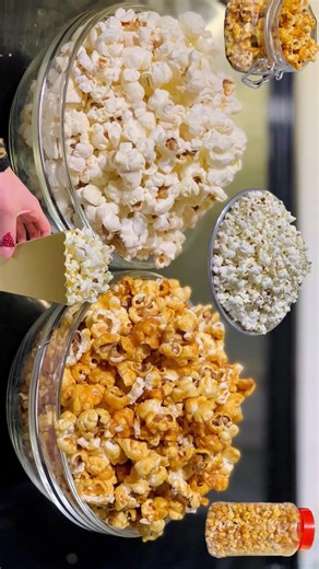 Delicious Salty & Sweet Caramel Popcorn Recipe