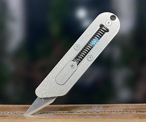 There's Nothing Fishy About the Sardine Titanium Keychain Knife