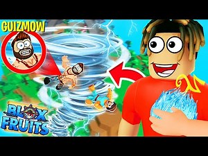 J'UTILISE le FRUIT TORNADE pour DÉTRUIRE BLOX FRUITS ! (Roblox Blox Fruits)