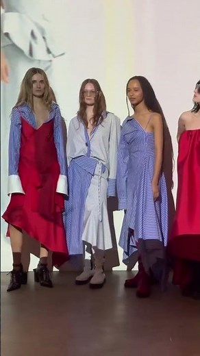 INSIDE THE Marques Almeida AW26 PRESENTATION AT #LFW.