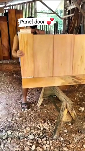 Simple panel door #fblifestyle #paneldoordesign #furnituremaker | Manny Gildo