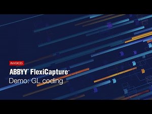ABBYY FlexiCapture for Invoices Demo: GL Coding