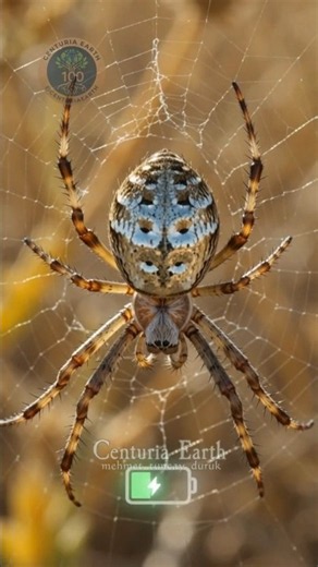 Mirror Spider | Aynalı Örümcek #wildlife #animalfacts #nature #centuriaearth