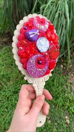 Kawaii Decoden Mirror Inspired by Sailor Moon