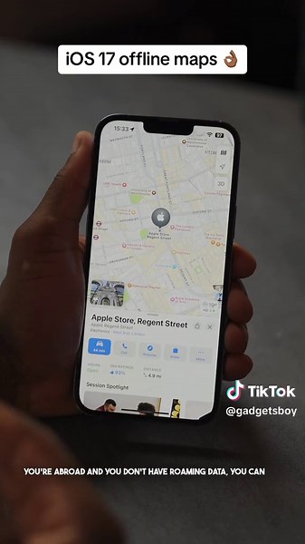 Download Offline Maps on iOS 17: A Handy Travel Tip