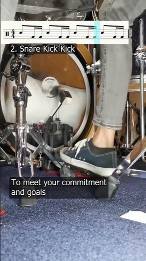 3 double kick exercises for speed - drum lesson