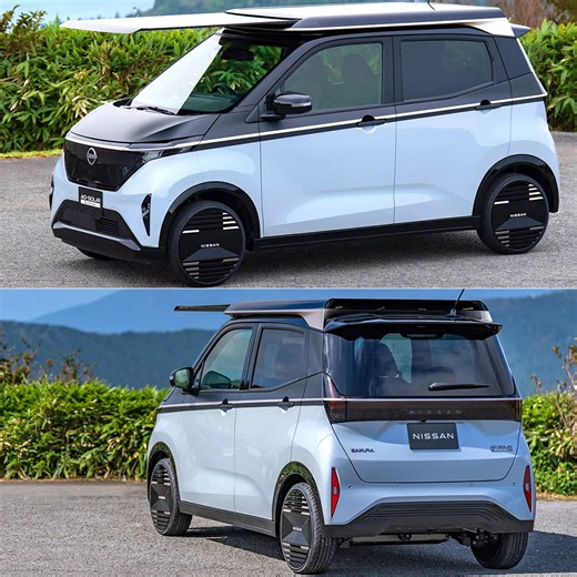 Nissan Sakura's Solar Roof Keeps the Miles Coming Without Having to Plug In