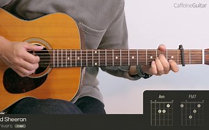 黄老板Ed Sheeran《Shivers》新手和弦吉他弹唱教学