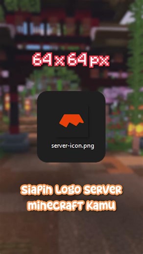 Cara pasang logo di minecraft server kamu #lavahosting #minecrafthosting #minecraftserver