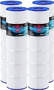 CCP420 Pool Filter Cartridges Replacement for Pentair® R173576, Pleatco® PCC105-PAK4, Unicel® C-7471, Filbur FC-1977,Ultral-A6, Clean and Clear Plus 420 Pool Filters (105 sq. ft X 4pack)