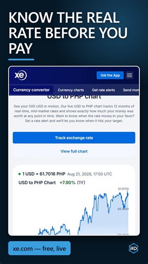 The Real Exchange Rate (Not What You Get Charged)