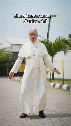 Le Pape Léon XIV arrive au Cameroun 🇨🇲