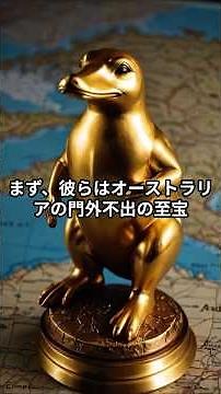 カモノハシはオーストラリアの「国宝」飼育は無理？？ #雑学 #自然