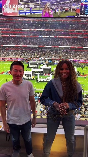 Teaching TikTok CEO Level Up Dance at Super Bowl | Ciara Challenge