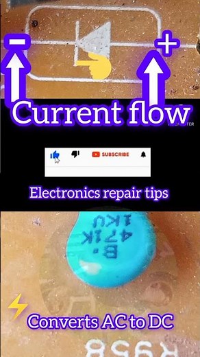 The correct way to replace a DIODE #SMDDiODE