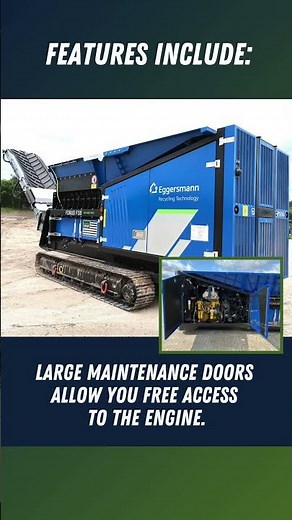 🚨 Just Arrived in Florida! Eggersmann forus f38 shredder