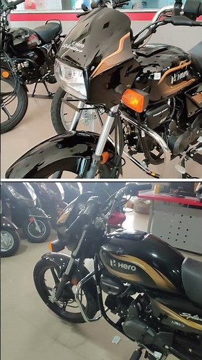 Hero Splendor Plus Black Accent 🚲 Vs Black Accent🔥