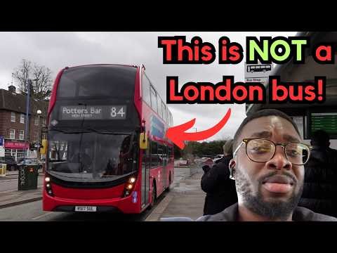 The non-London bus that uses London buses!