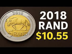 2018 South Africa 5 Rand Coin Worth $10.55 | Rare Coin Value Explained!