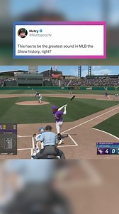 The metal bat sounds are so satisfying 😌 (@nutzypoo) #gaming #mlbtheshow #mlbtheshow25 | B/R Gaming